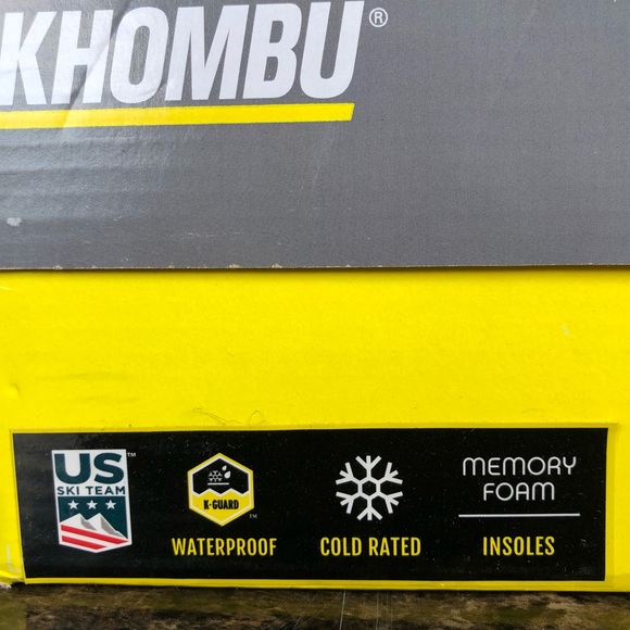 Khombu Women's Francie Boots with Faux Fur Trim - Picture 12 of 12